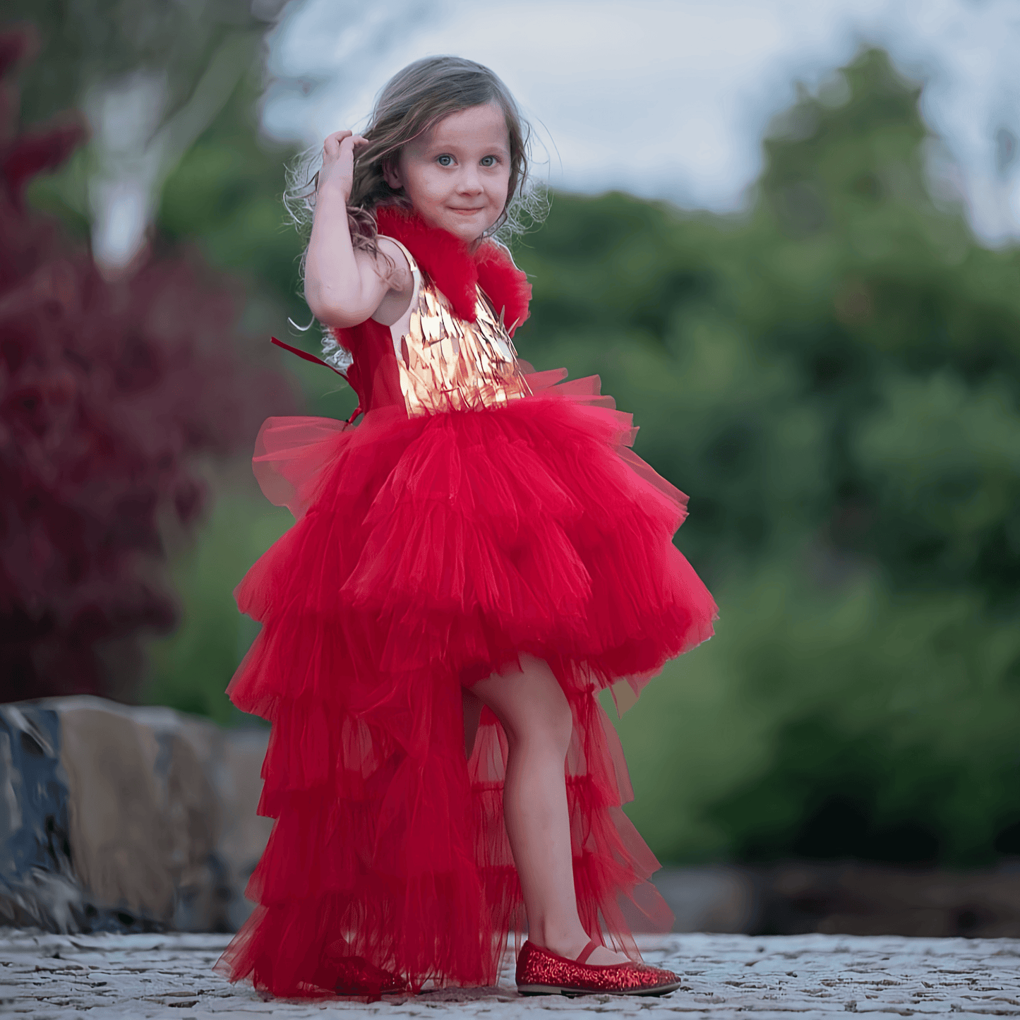Valentin Dress - Crown Kids