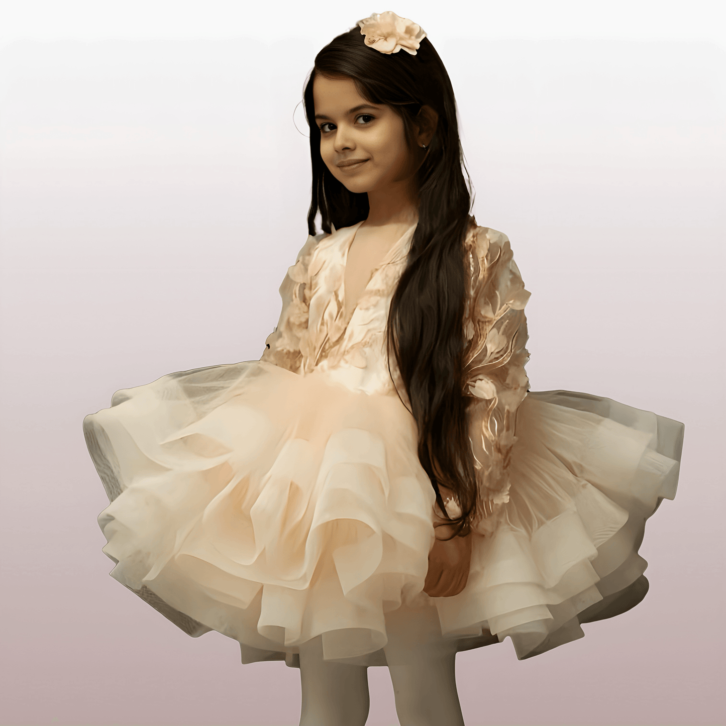 Shania Dress - Crown Kids
