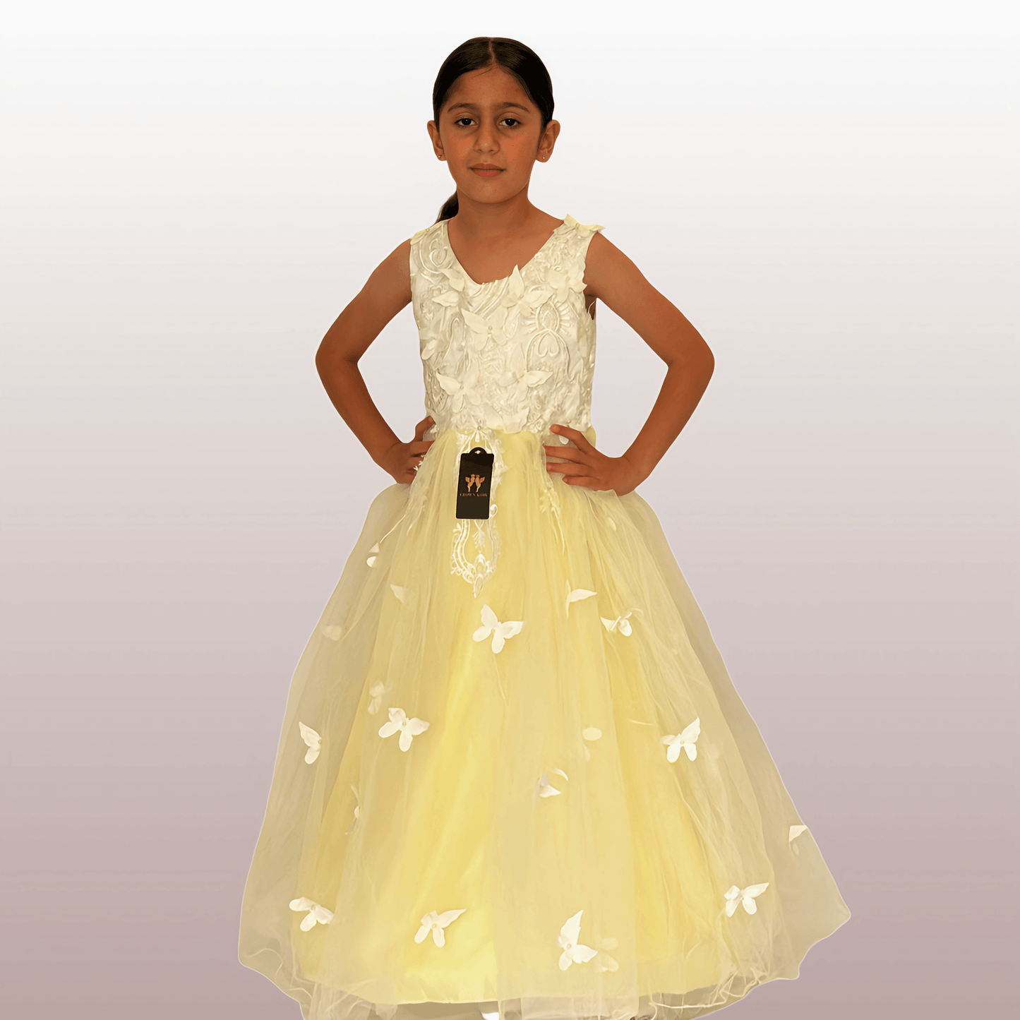 Lemon Lilibet Dress - Crown Kids