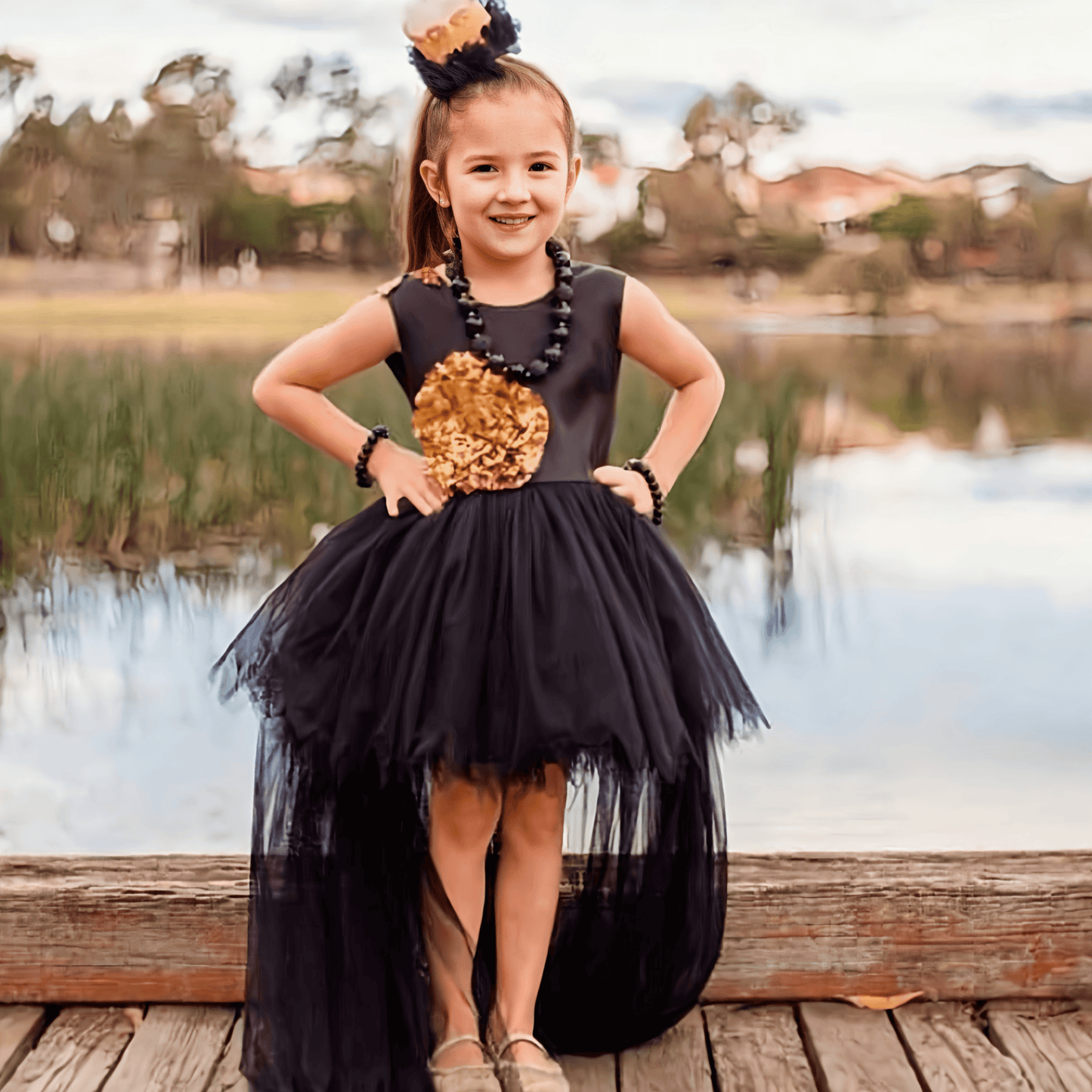 Sasha Dress - Crown Kids