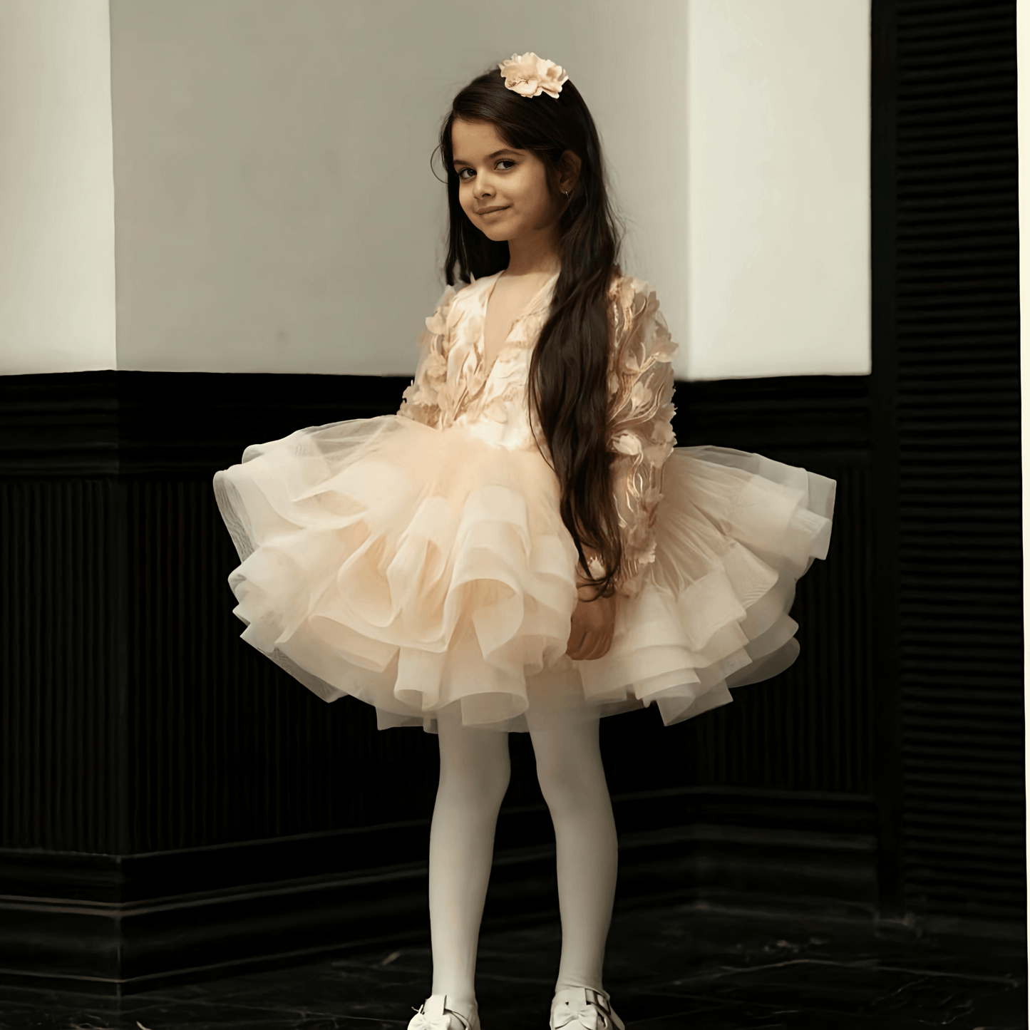 Shania Dress - Crown Kids