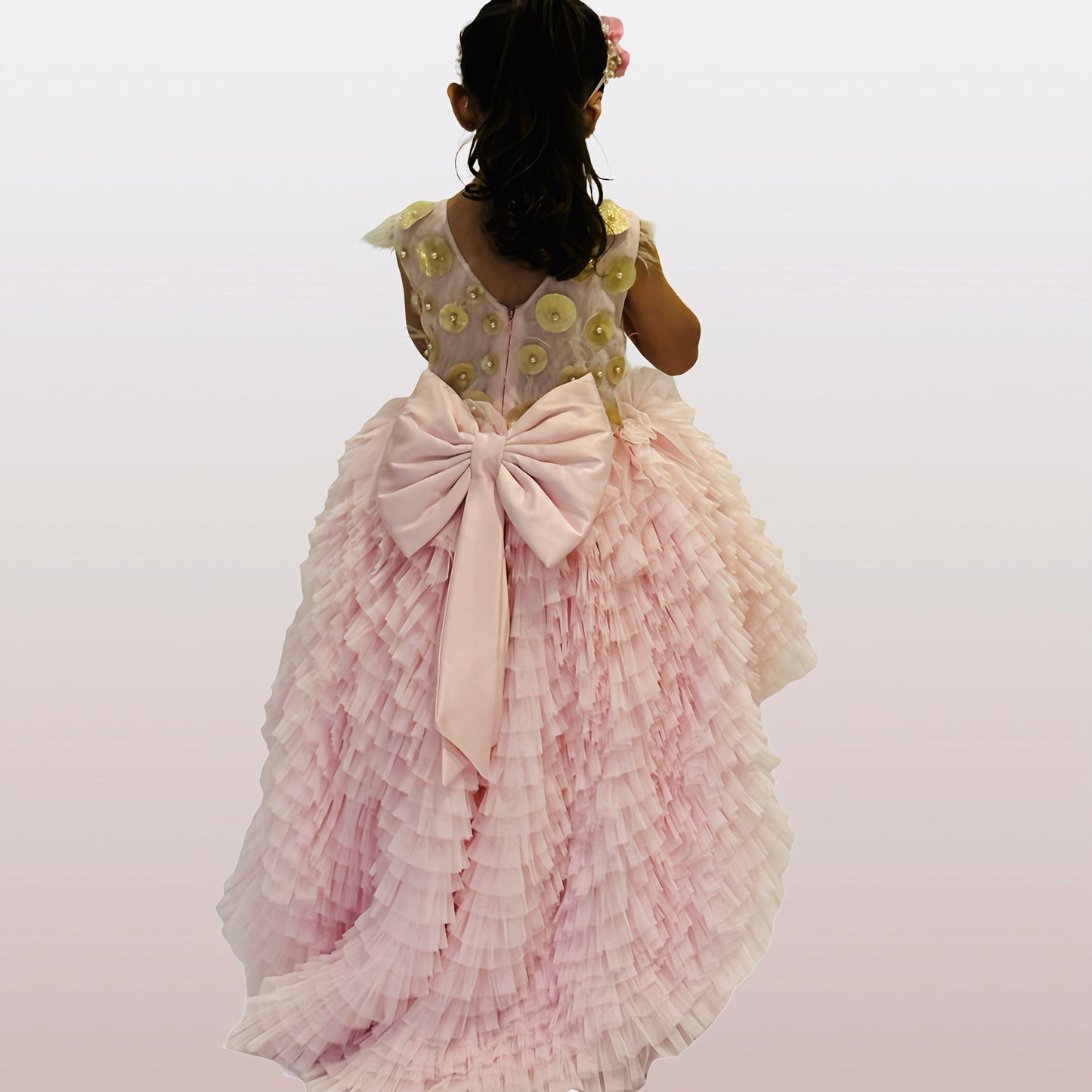 Pink High Low Dress