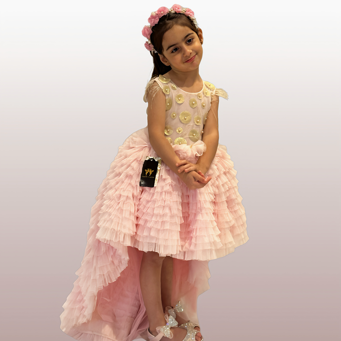 Pink High Low Dress