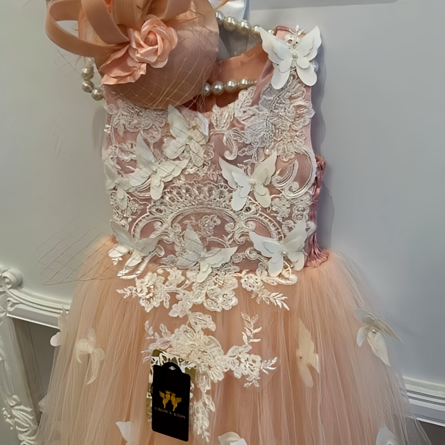 Peach Lilibet Dress