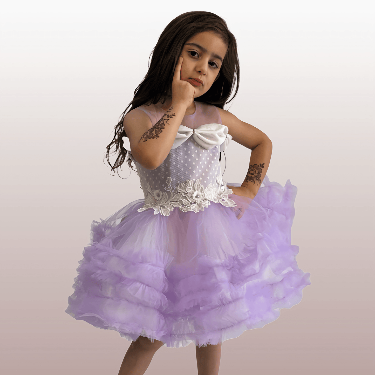 Jasmin Dress - Crown Kids