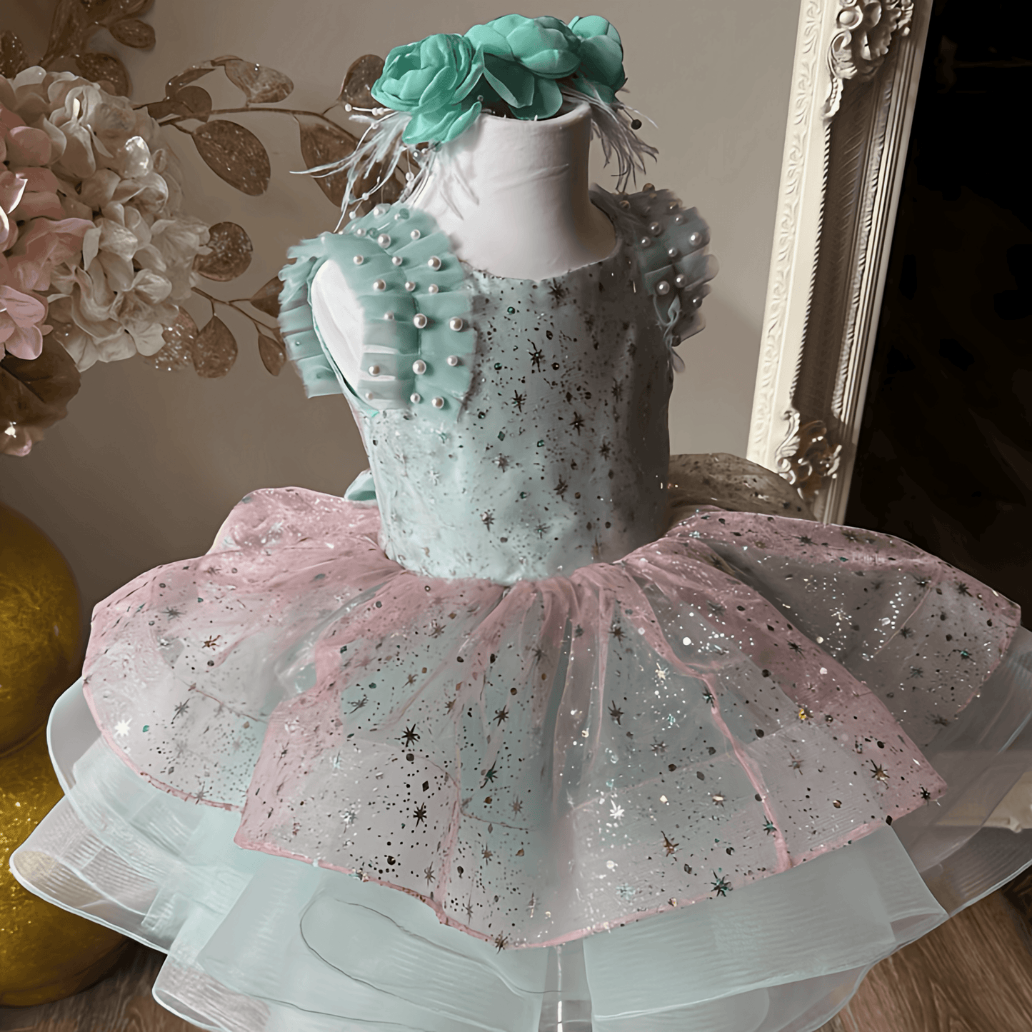 Bianca Dress - Crown Kids