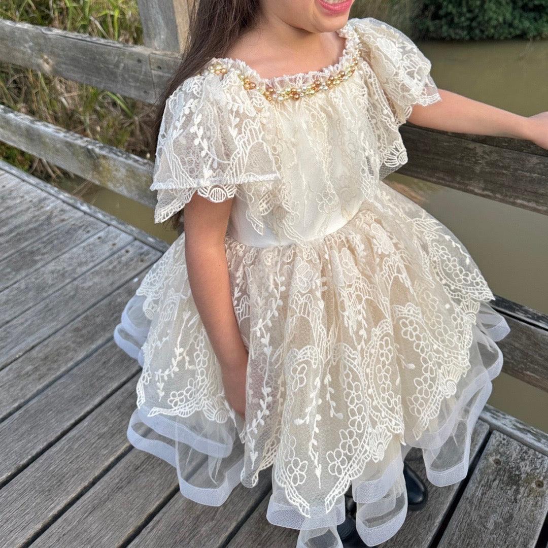 Hanna Dress - Crown Kids