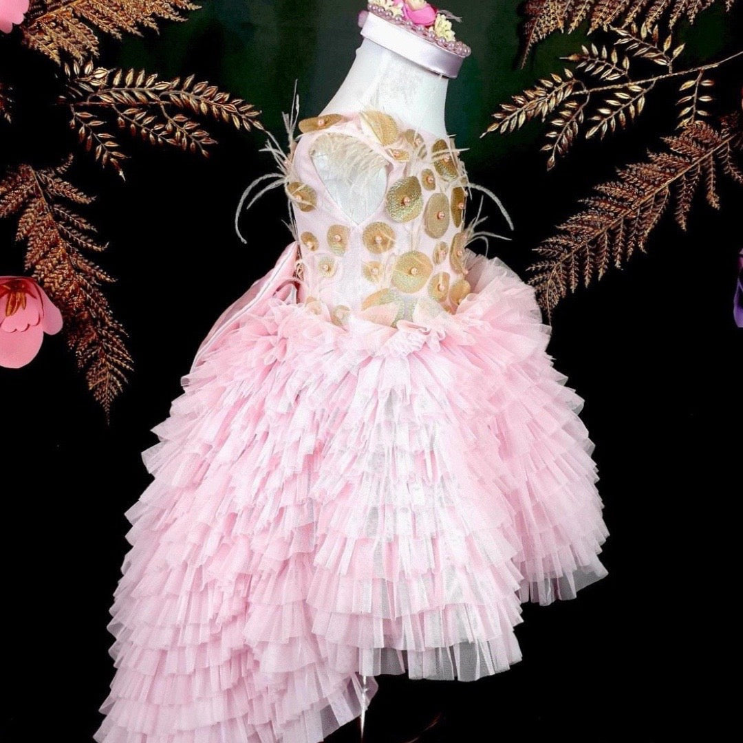 Pink High Low Dress