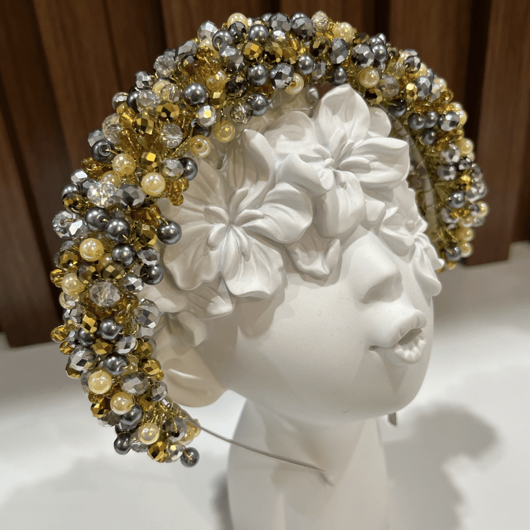 Silver & Gold Tiara - Crown Kids