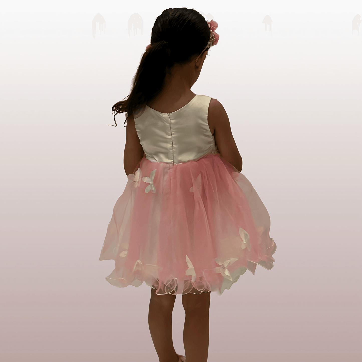 Halen Dress Pink - Crown Kids