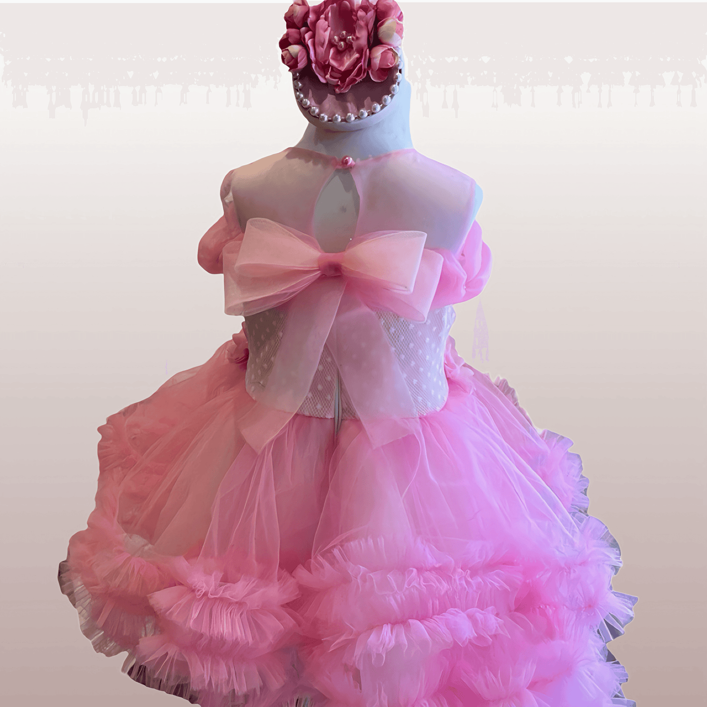 Isabella Pink Dress - Crown Kids