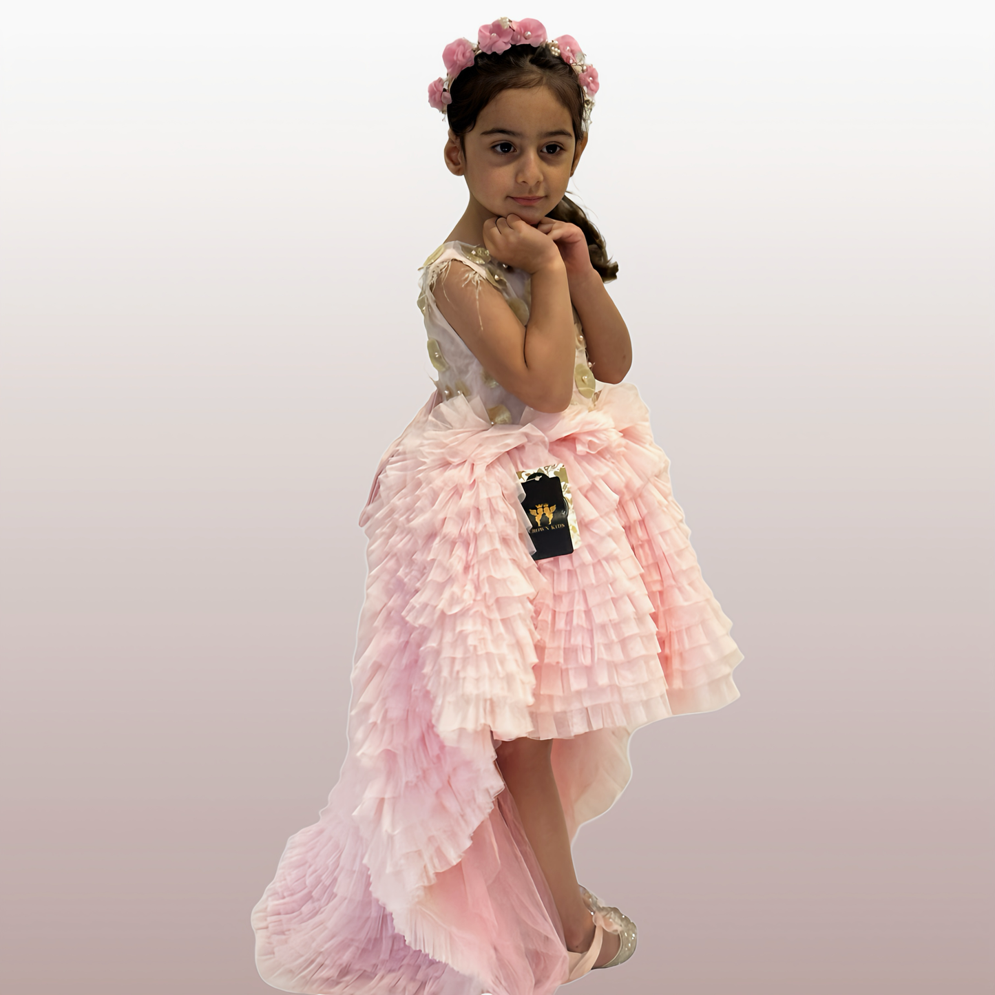 Pink High Low Dress