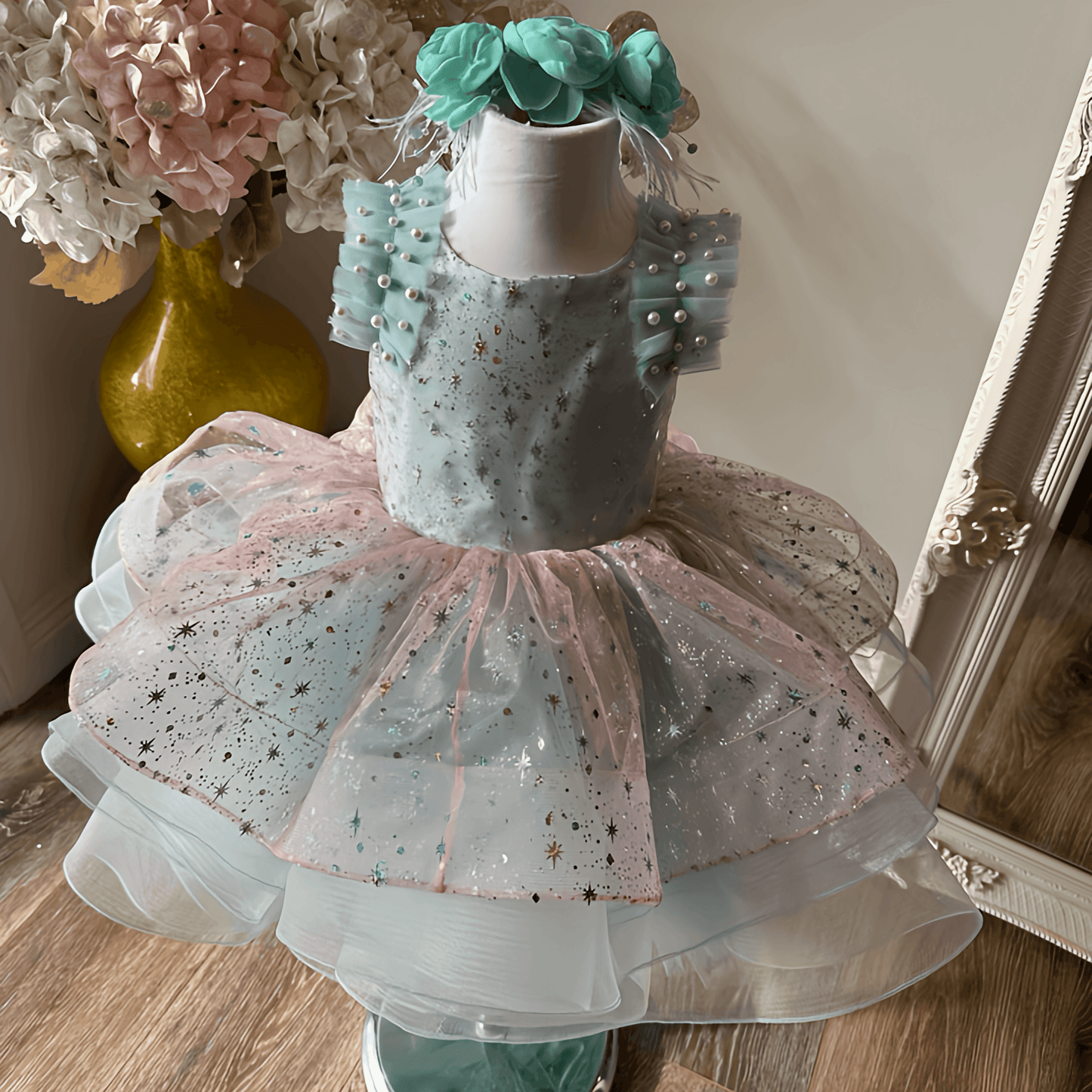 Bianca Dress - Crown Kids