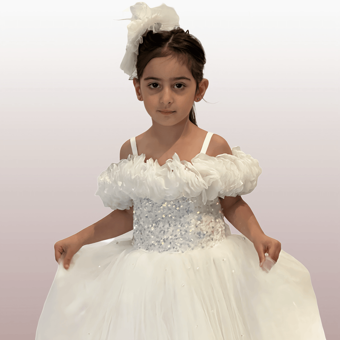Luna Dress - Crown Kids