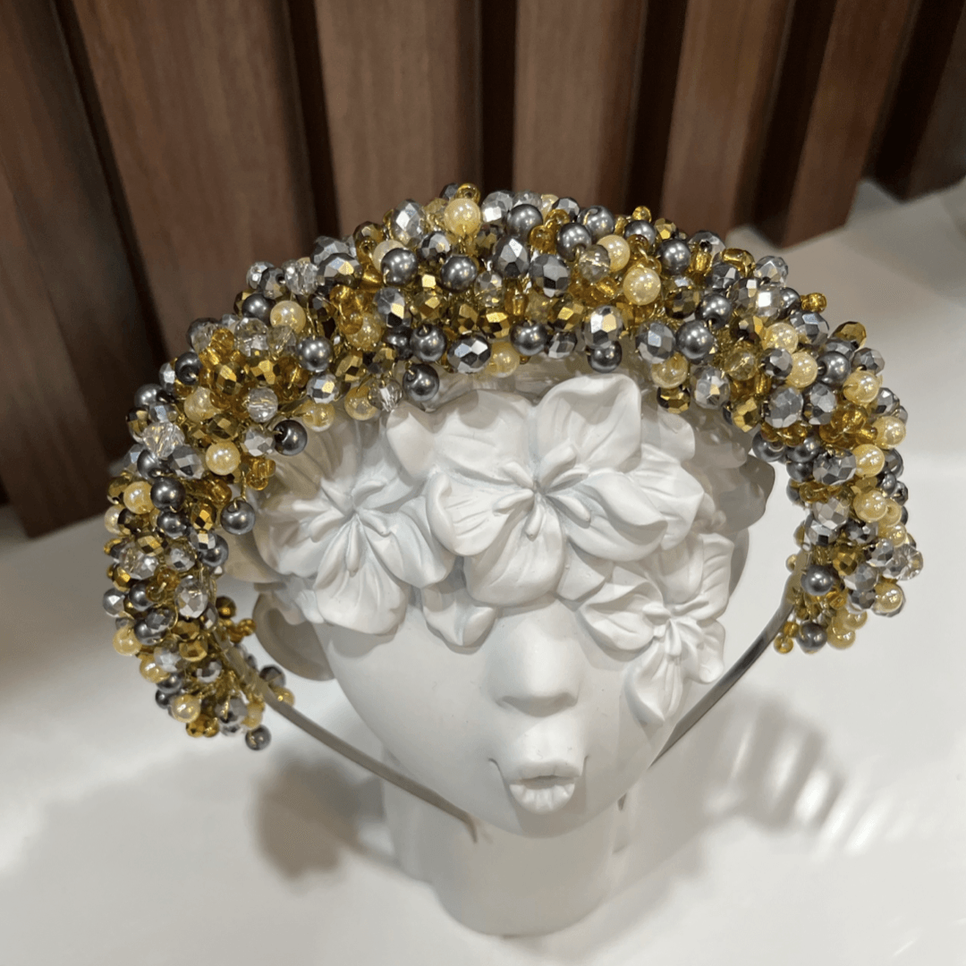 Silver & Gold Tiara - Crown Kids