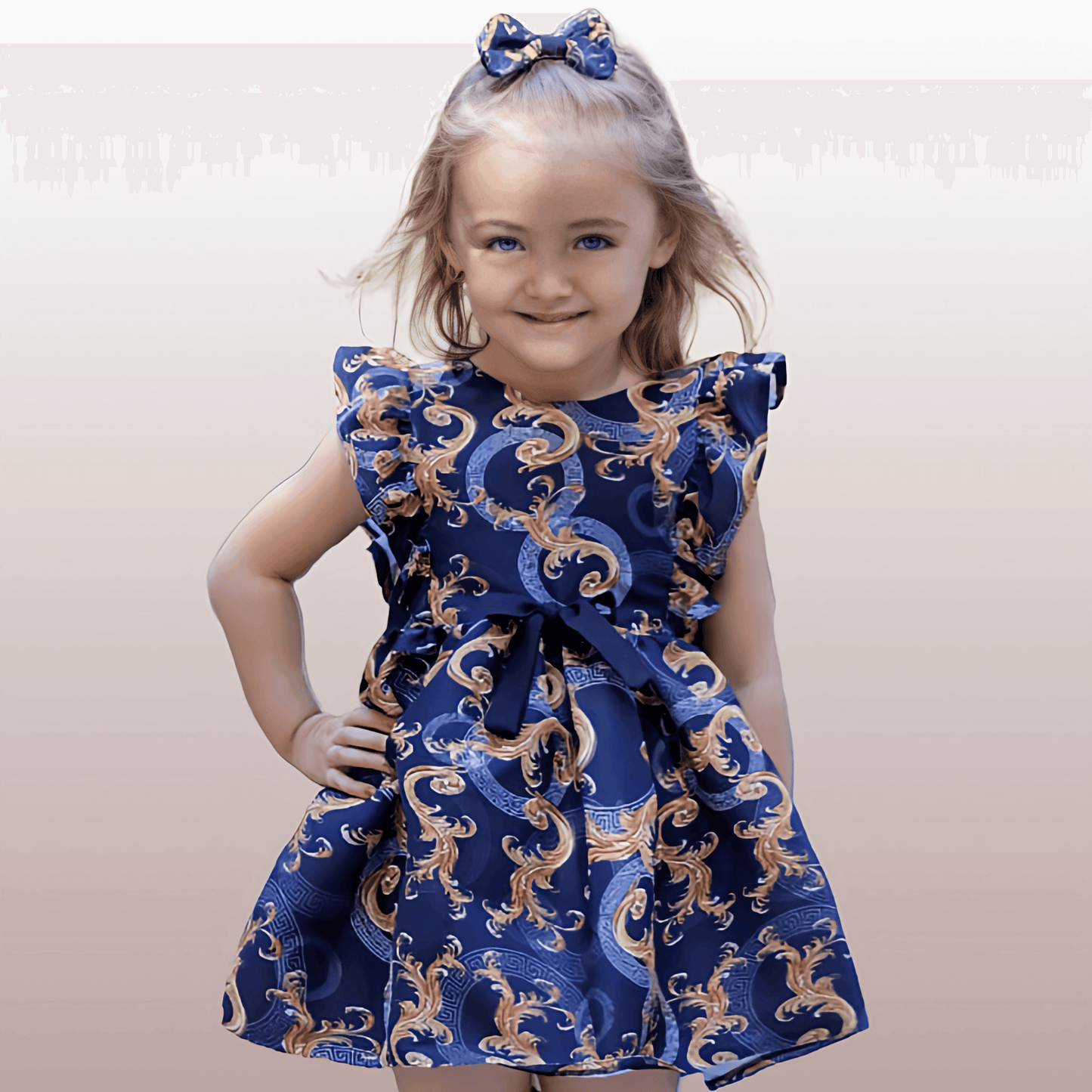 Lilibet Dress - Crown Kids