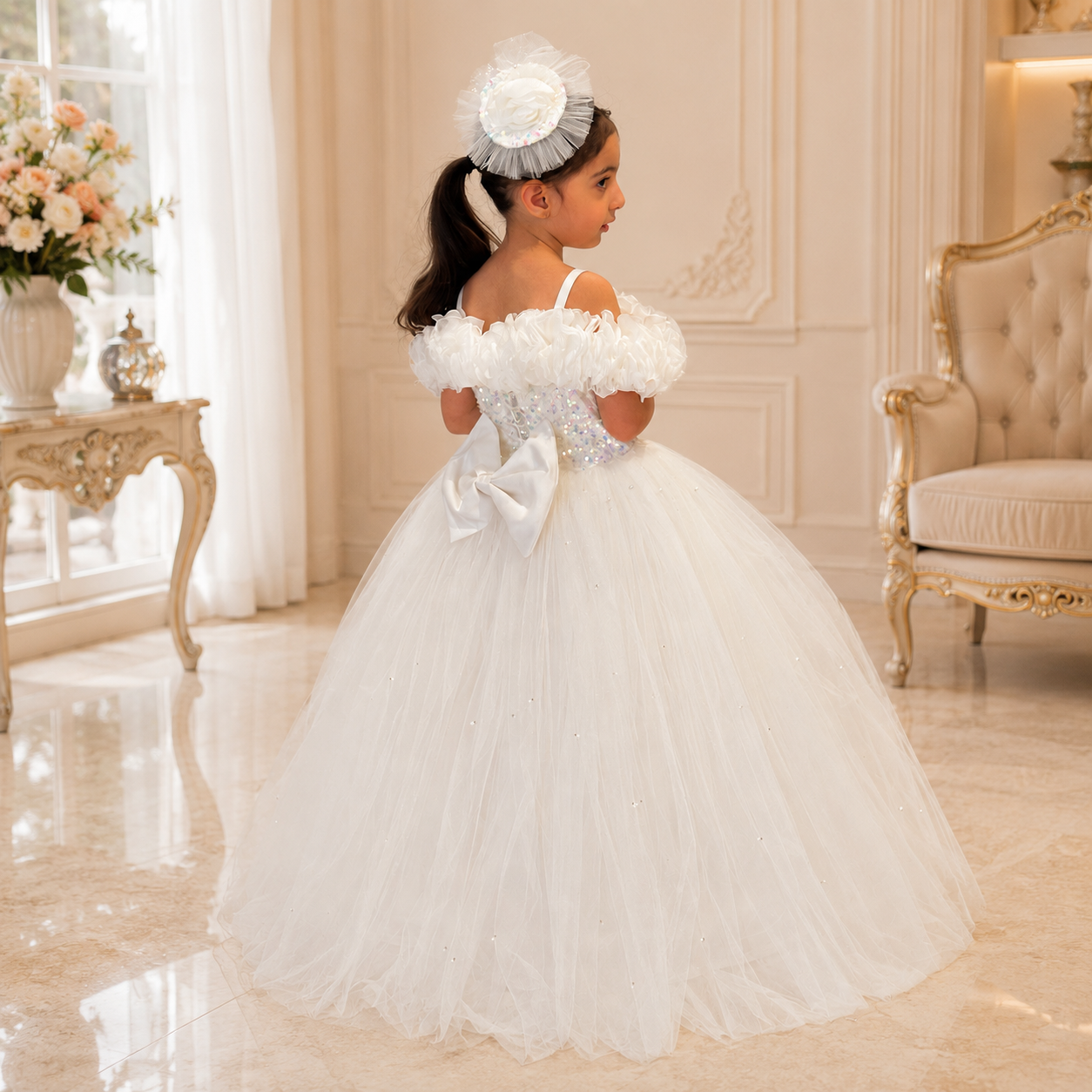 Luna Dress - Crown Kids