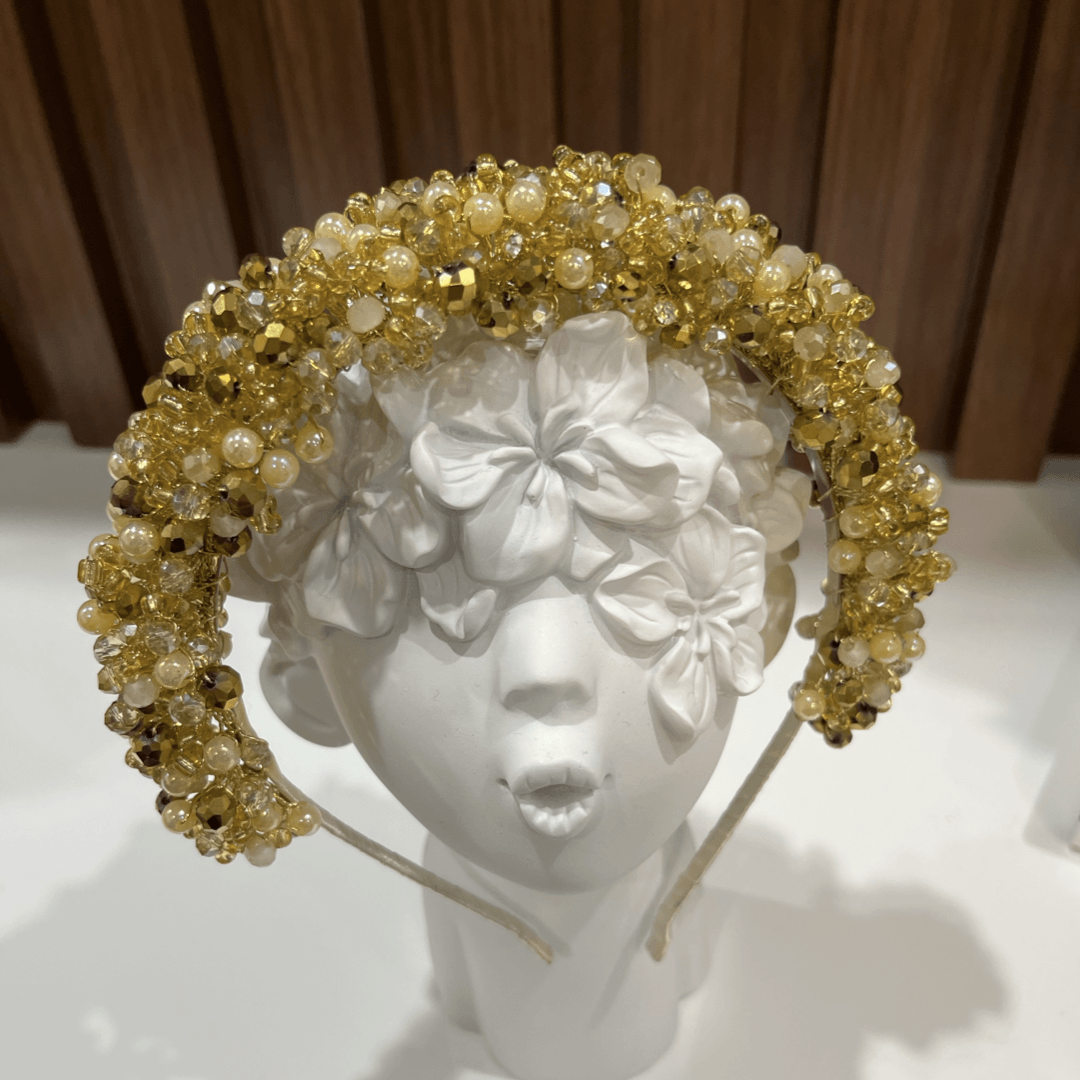 Gold Crystal Tiara  - Crown Kids