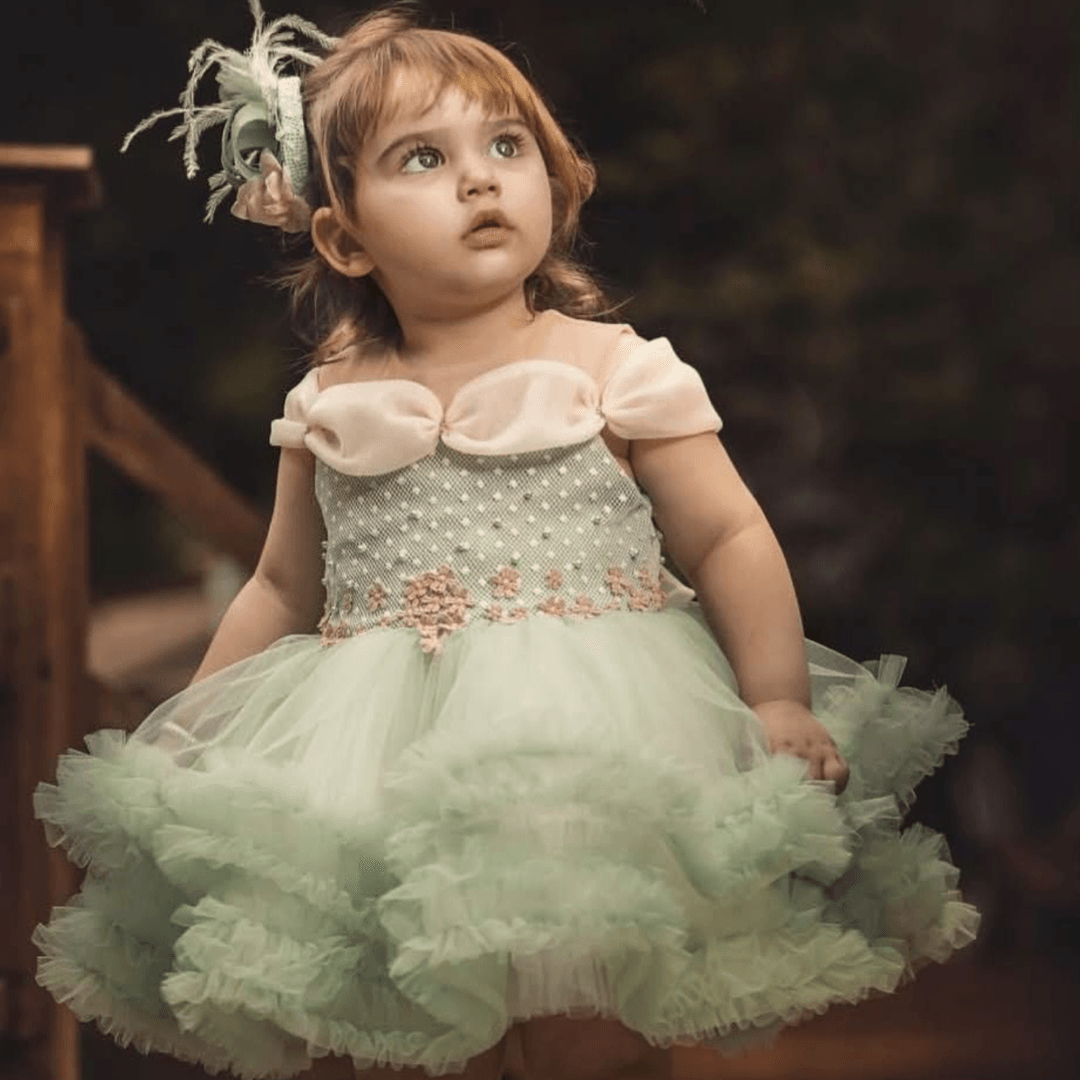 Mint Dress - Crown Kids