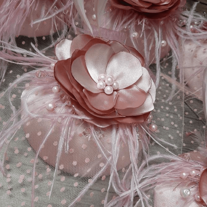 Rose Gold Fascinator - Crown Kids