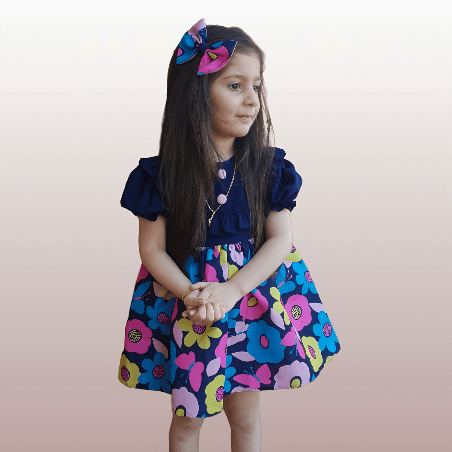 Jasmin Dress - Crown Kids