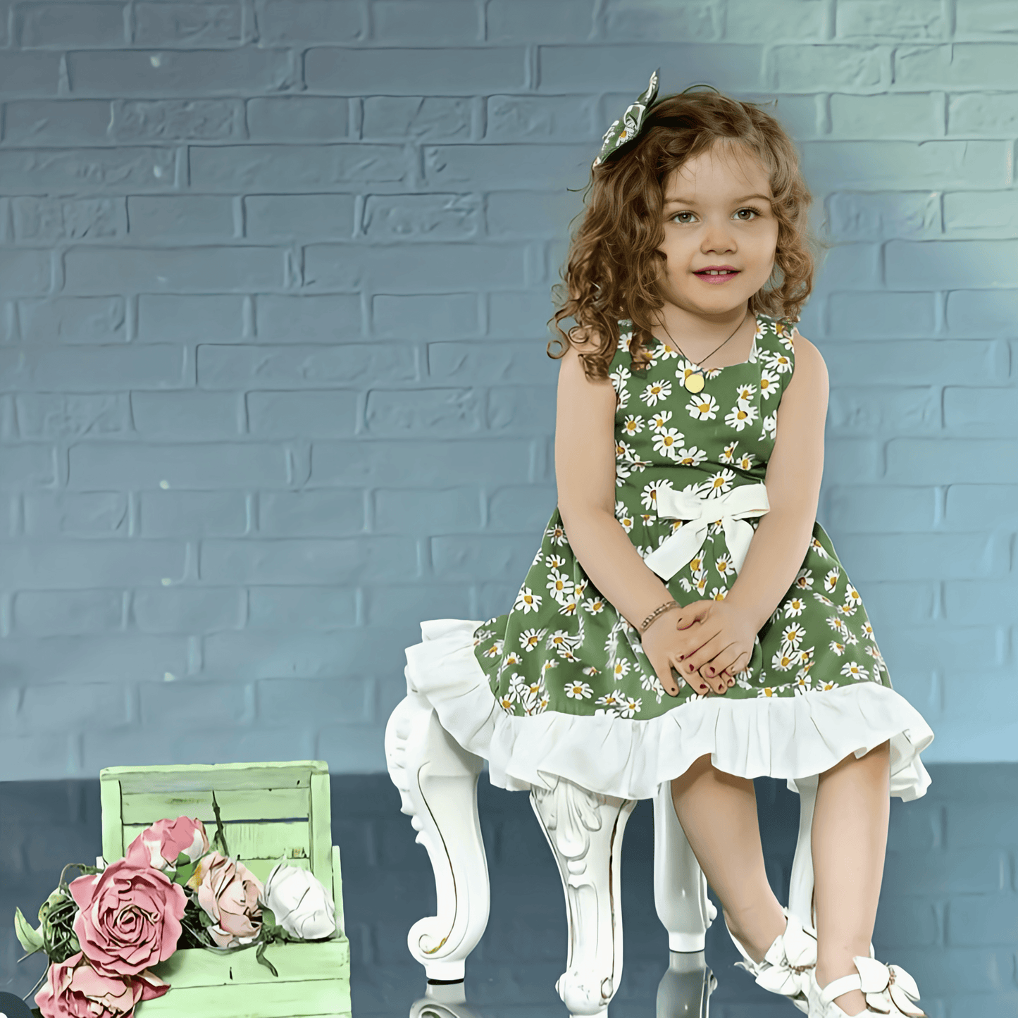 Daisy Dress - Crown Kids
