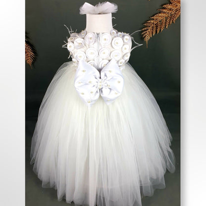 White Pearl Gown