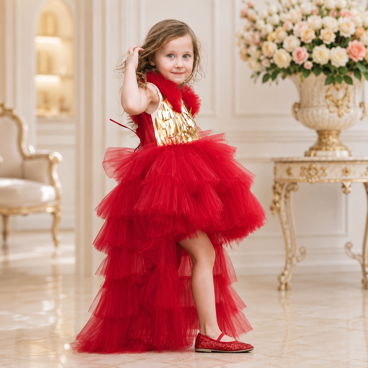 Valentin Dress - Crown Kids