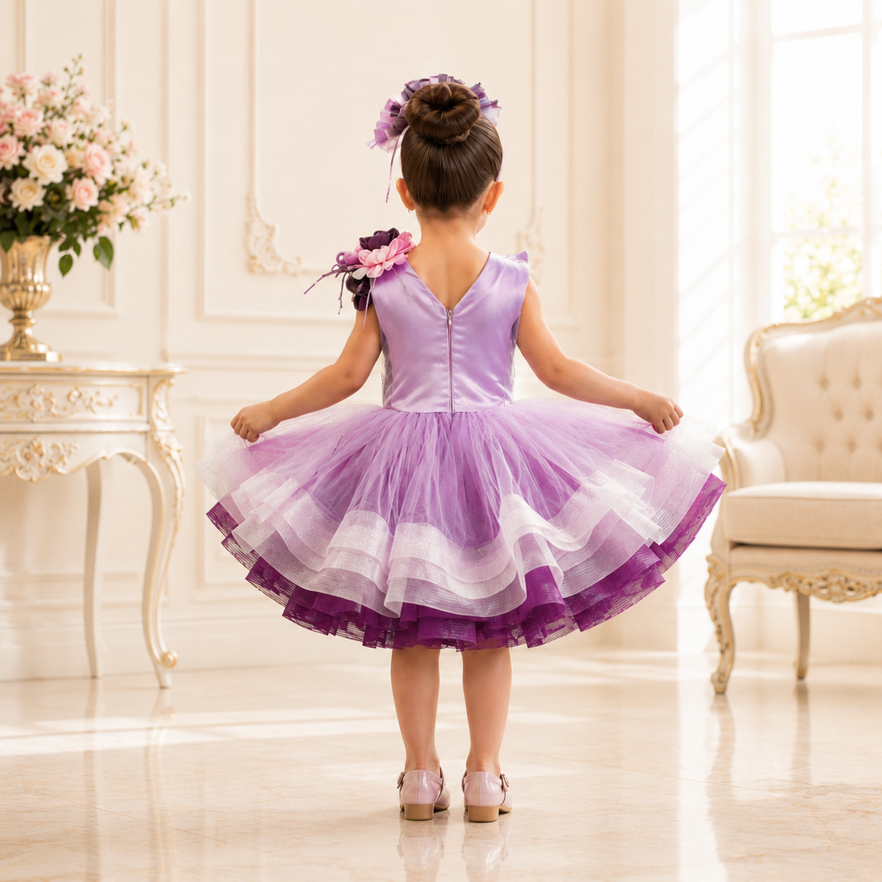 Marla Dress - Crown Kids