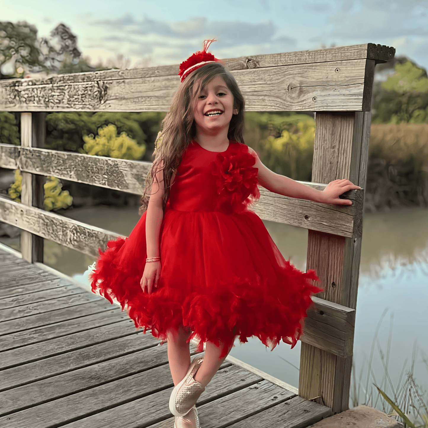 Sasha Dress - Crown Kids