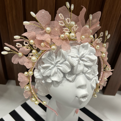 Rose Gold Butterfly Tiara