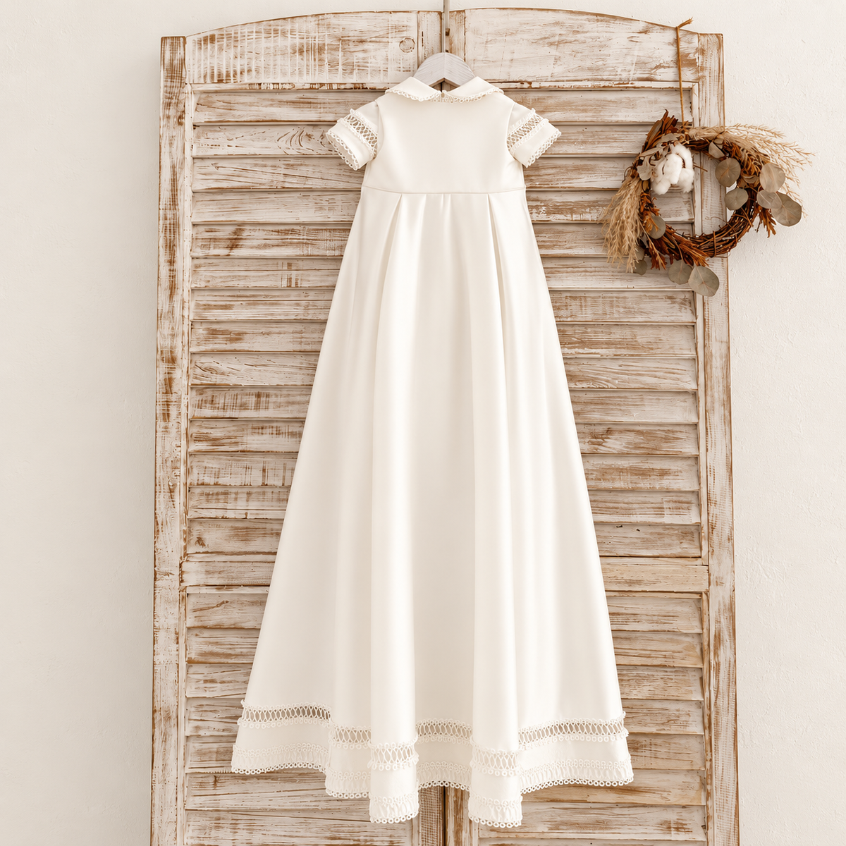 Elowen Ivory Christening Gown – Pre-Order