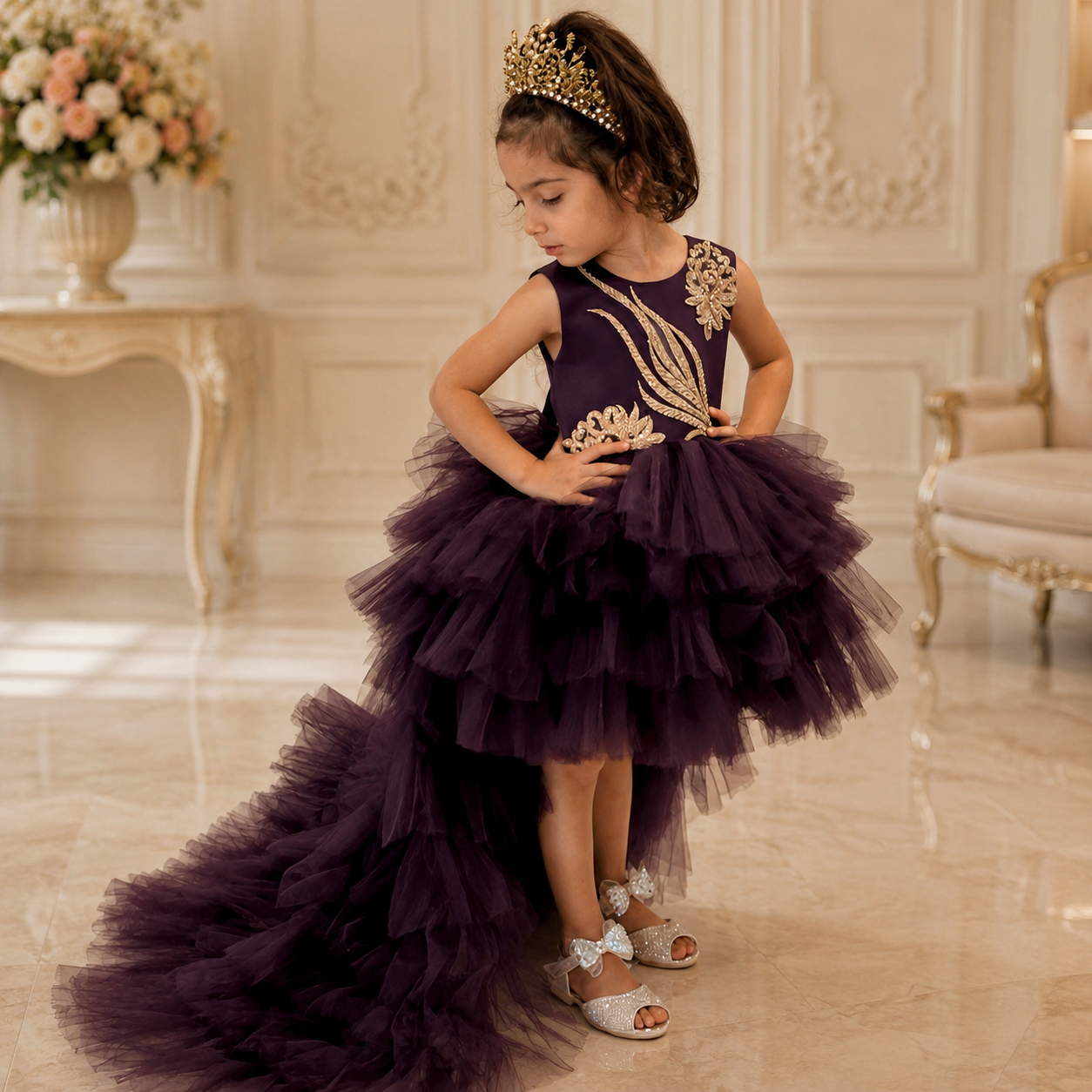 Isla Dress - Crown Kids