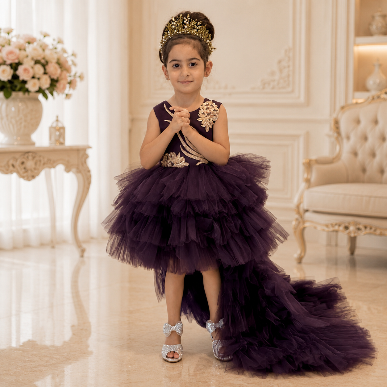 Isla Dress - Crown Kids