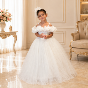Luna Dress - Crown Kids