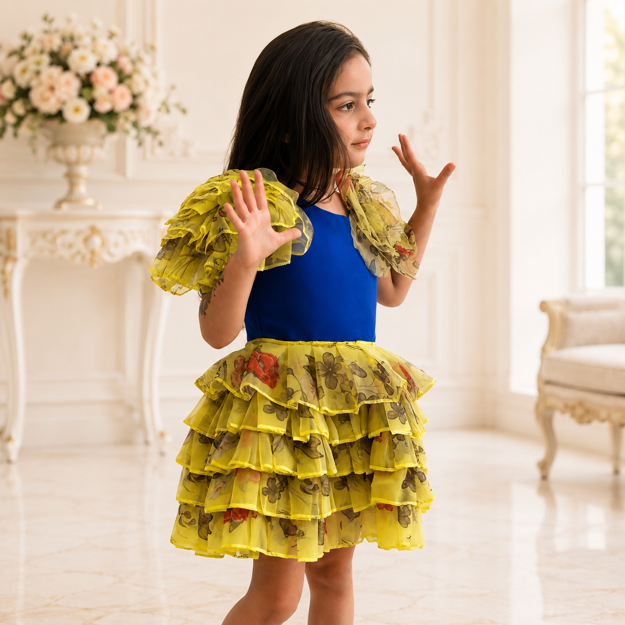 Kelli Dress - Crown Kids
