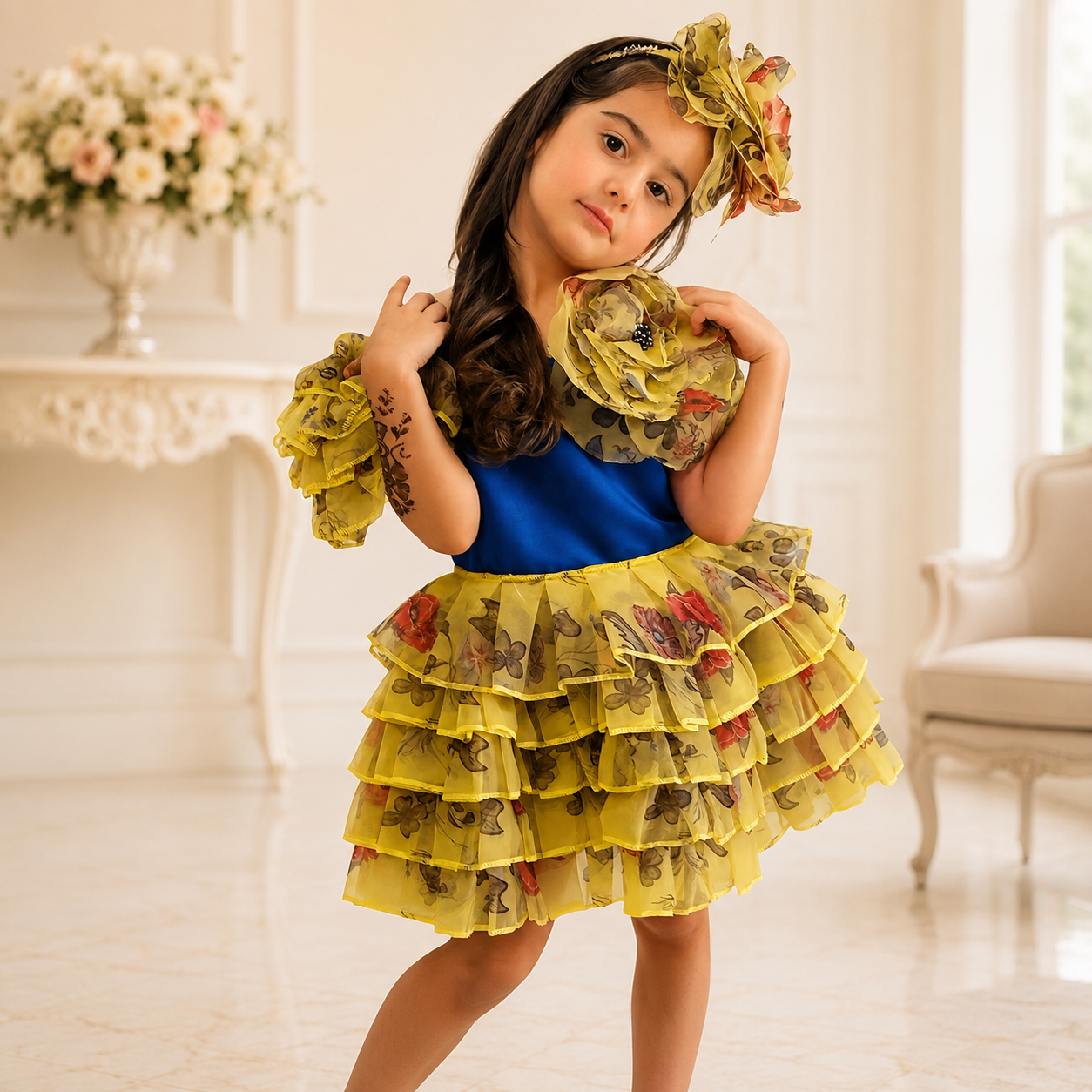 Kelli Dress - Crown Kids