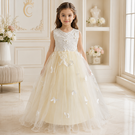 Lemon Lilibet Dress - Crown Kids