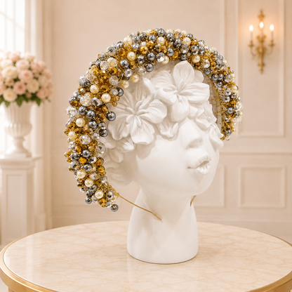 Silver & Gold Tiara - Crown Kids