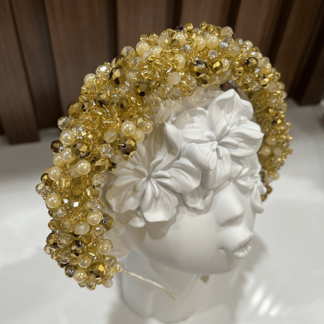 Gold Crystal Tiara ￼ - Crown Kids