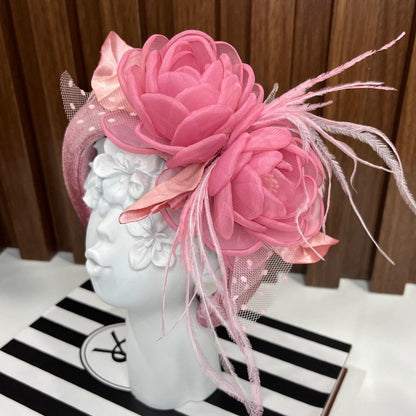 Pink Flower Headband - Crown Kids