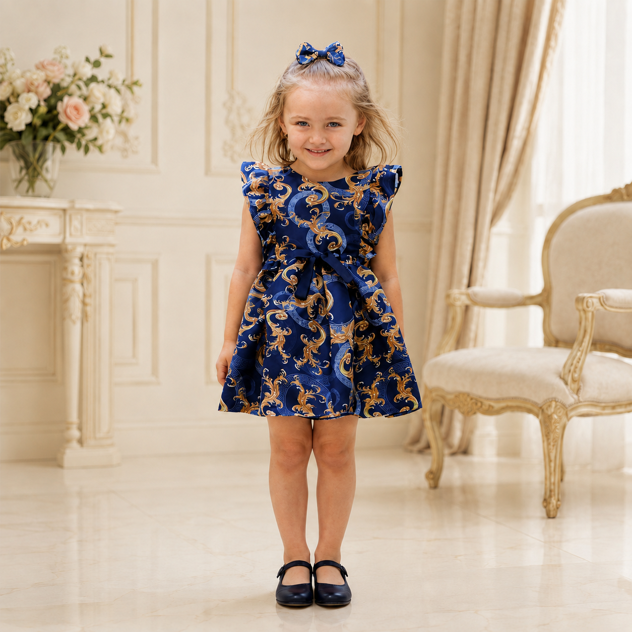 Lili Dress - Crown Kids
