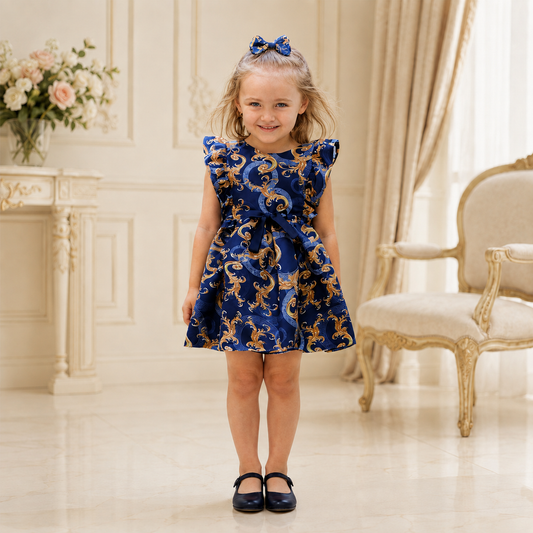 Lili Dress - Crown Kids