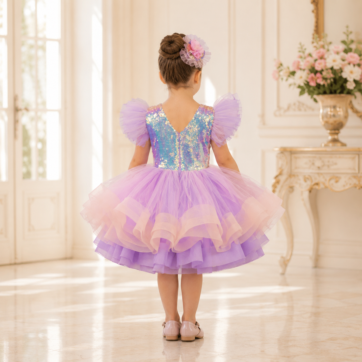 Sonia Dress - Crown Kids
