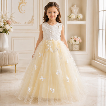 Lemon Lilibet Dress - Crown Kids