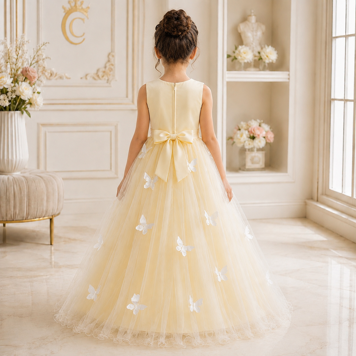 Lemon Lilibet Dress - Crown Kids