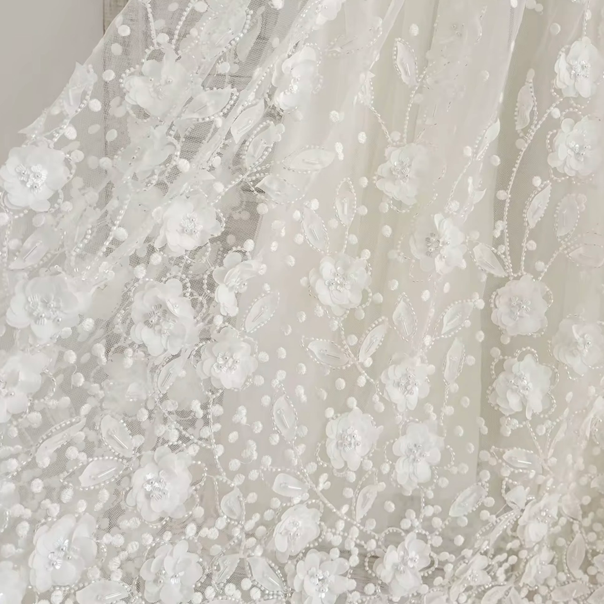 Rosalie Floral Baptism Gown – Pre Order