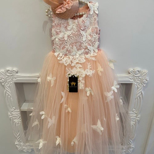 Peach Lilibet Dress