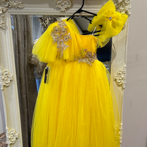 Lila Dress Yellow
