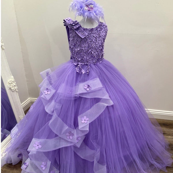 Purple gown